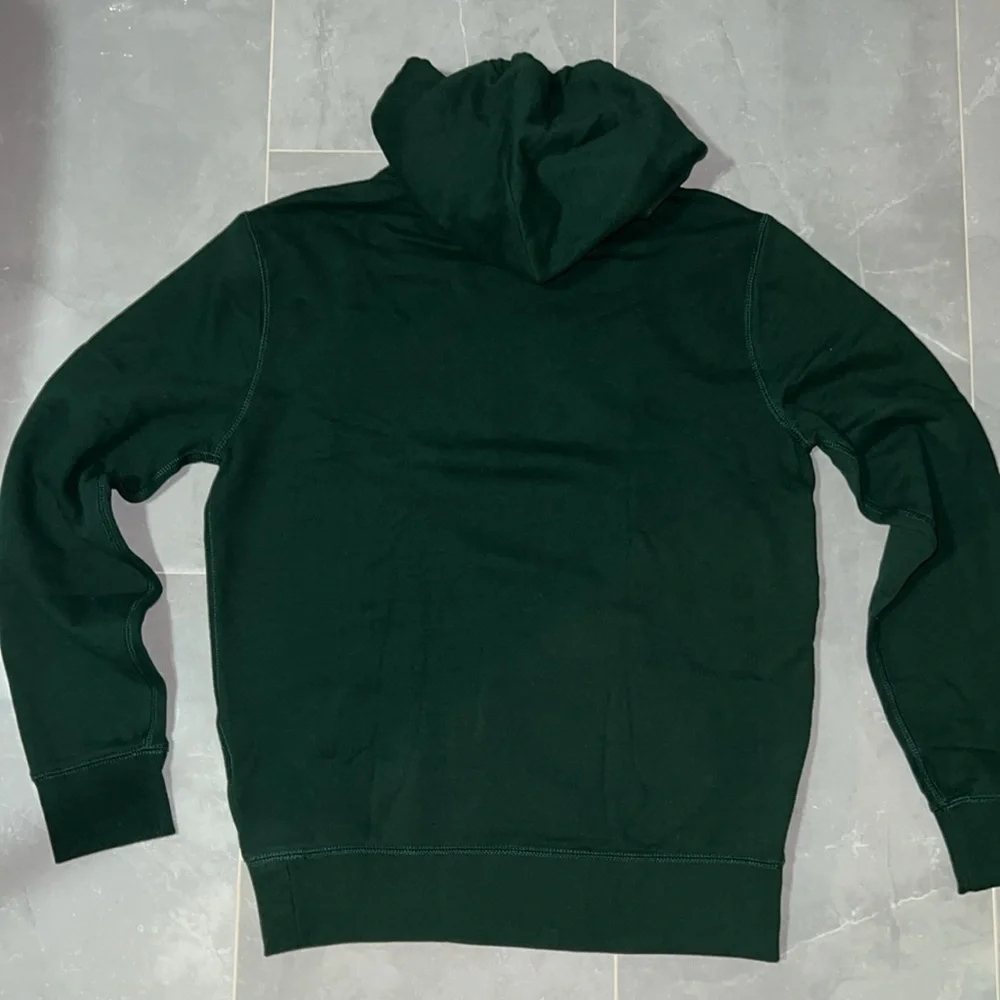 NWOT Polo Ralph Lauren Men’s Hoodie Patches Logo Front Green
